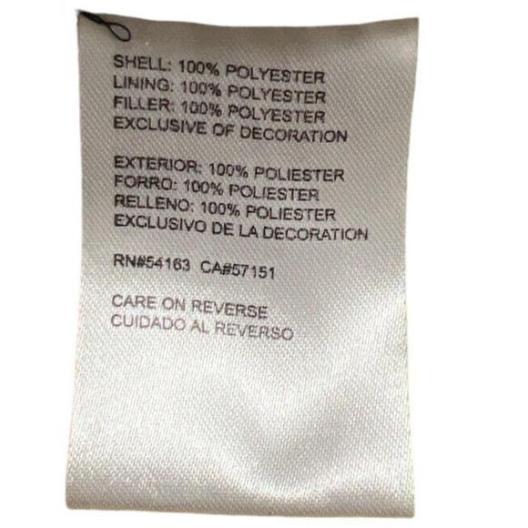 NFL Team Apparel Women's White Quilted‎ Los Angeles Ram's Jacket Size 4XL - Picture 3 of 7